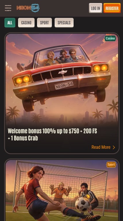 Neon54 Casino Bonuses