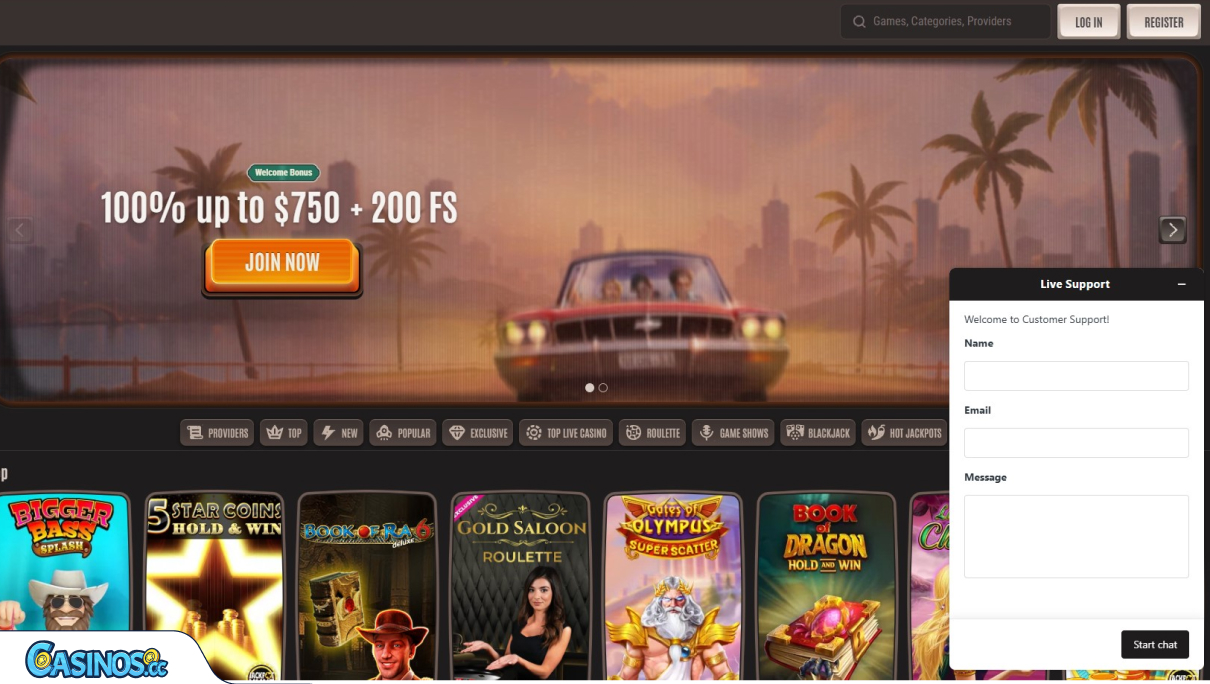 Neon54 Casino Support