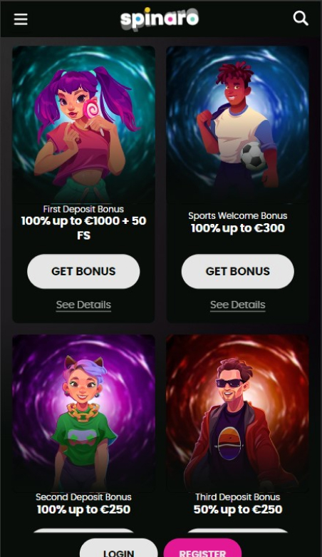 Spinaro Casino Promotions
