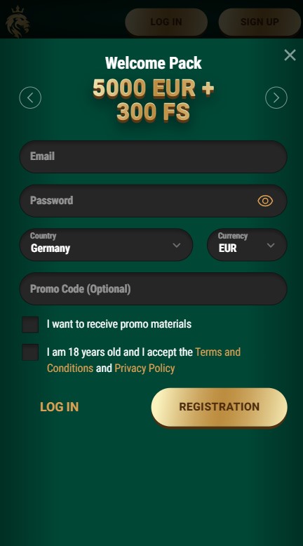 Richard Casino Sign Up
