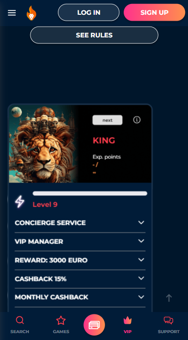 Onedun Casino Loyalty program