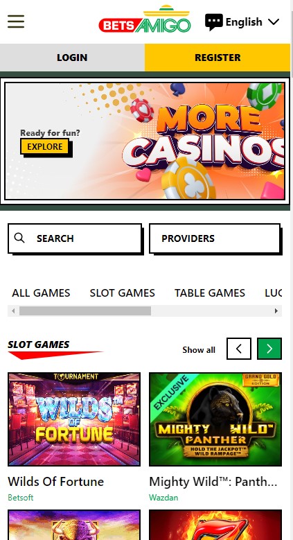 BetsAmigo Casino Review