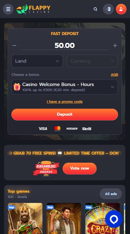 Flappy Casino Review