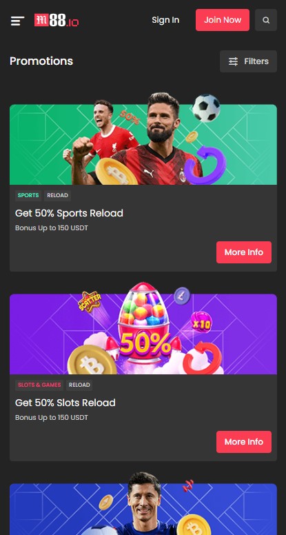 M88 Casino Promotions