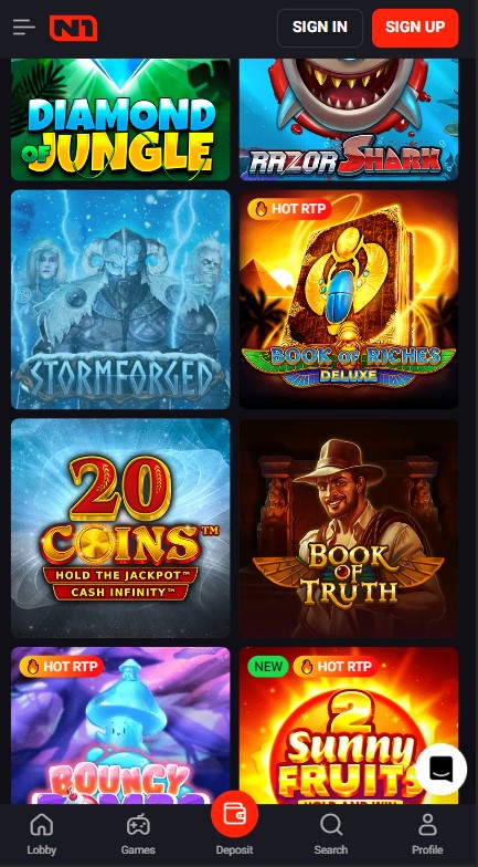 N1 Casino Games