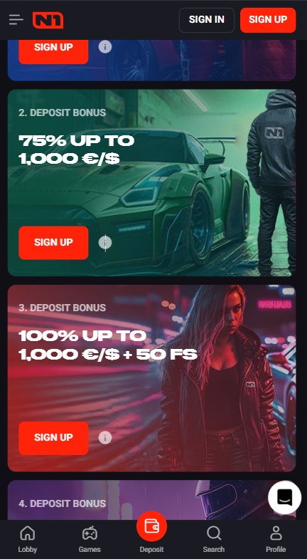 N1 Casino Promotions
