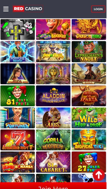 Red Casino Games