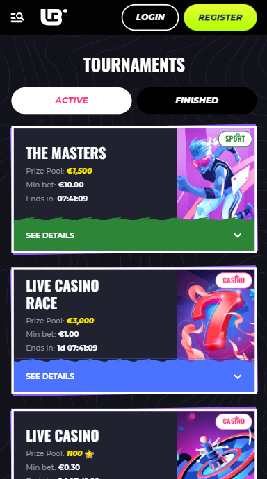 LunuBet Casino Tournaments