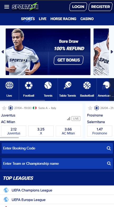 Sportaza Casino Review