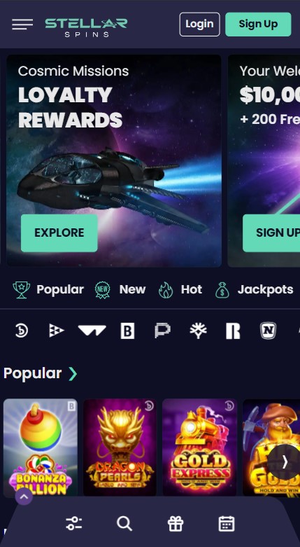 Stellar Spins Casino Review