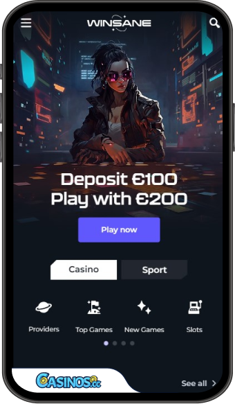 Winsane Casino Mobile App