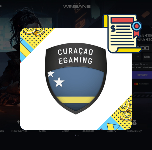 Winsane Casino's License