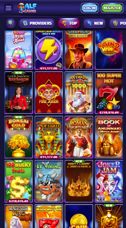 Alf Casino Games