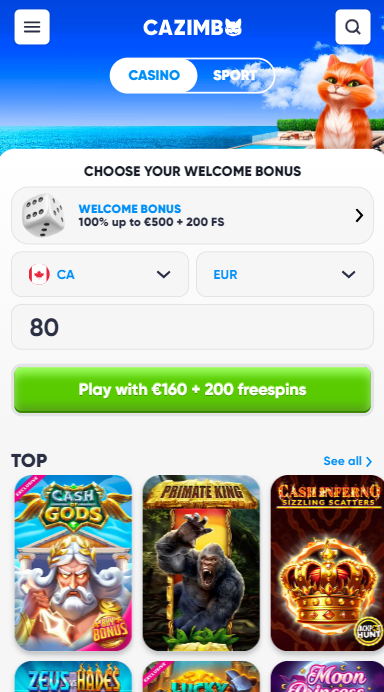 Cazimbo Casino Lobby