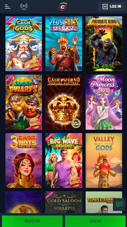Casinado Casino Games