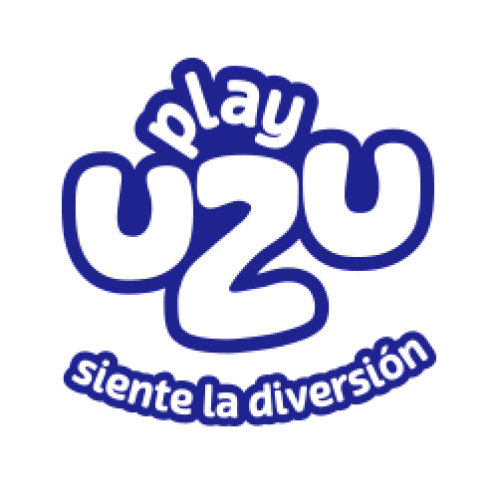 Interfaz de usuario del PlayUZU Casino mostrando tragamonedas y menús