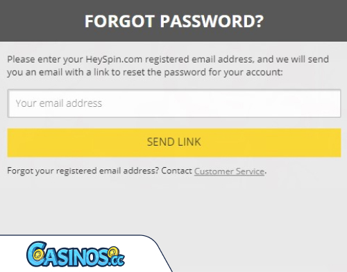 Problems Logging In_ at HeySpin casino