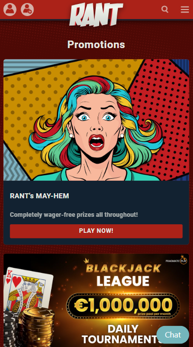 Rant Casino Promotions