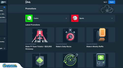 Stake casino Bonuses