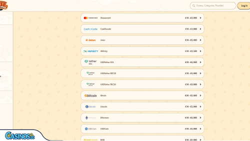 Vinyl Casino Payments