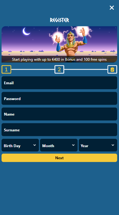 Amon Casino Sign up