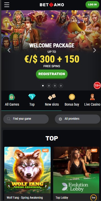 Betamo Casino Review
