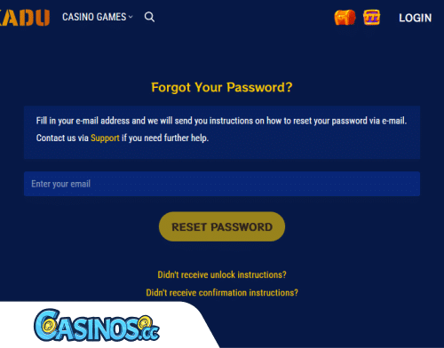 Casino Kakadu Problems Logging In
