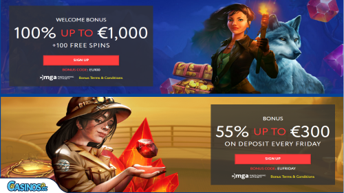 EUSLOT Casino Boni