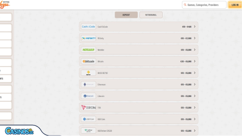 ExtraVegas Casino Payments
