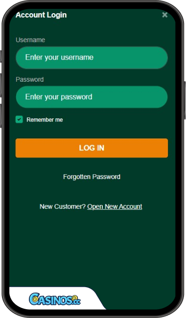 Gomblingo Casino Login from Mobile