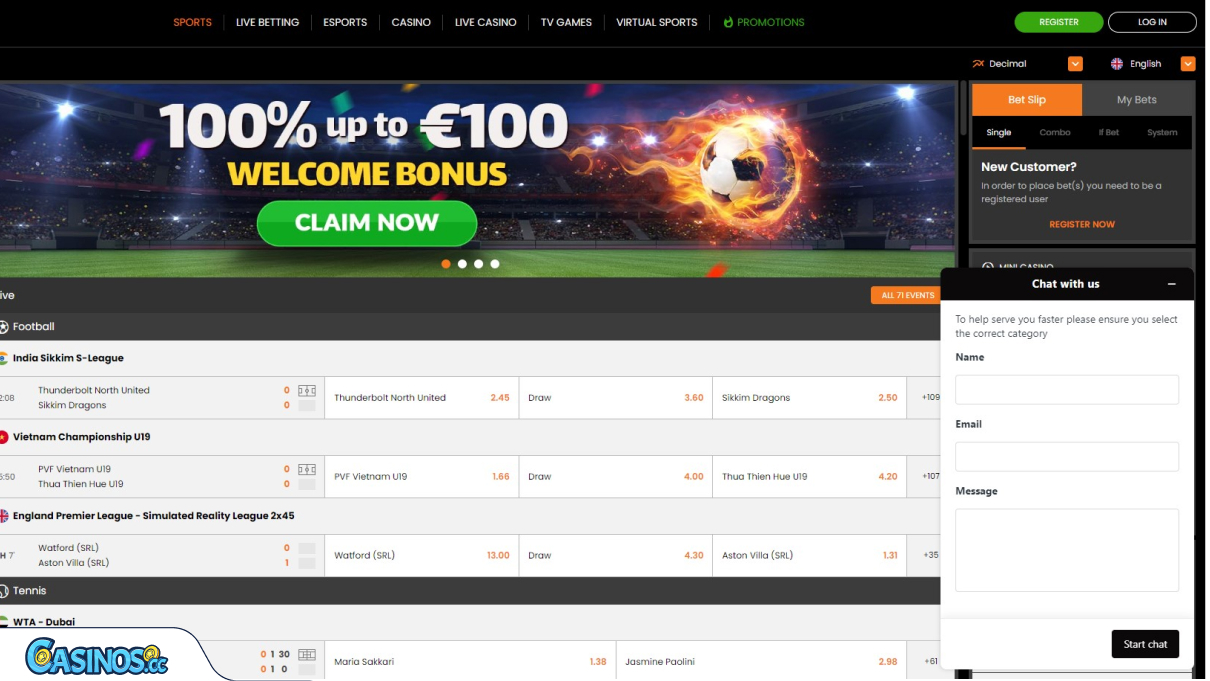 Hot.Bet Casino Support