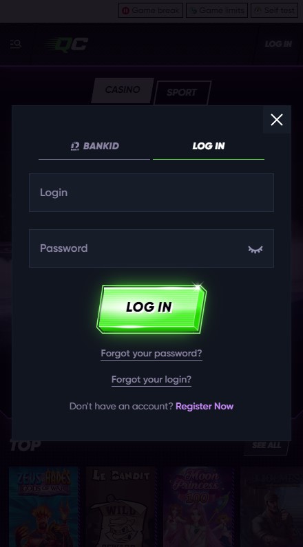 Quick Casino Log In