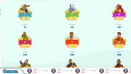 Spinia Casino Loyalty Program