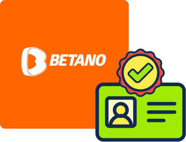 Verifizierung im Betano Casino