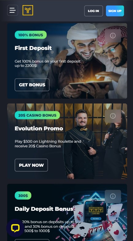 YYY Casino Promotions