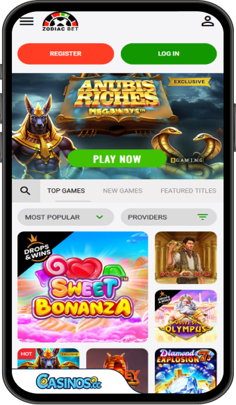 Zodiac Bet Casino Mobile App
