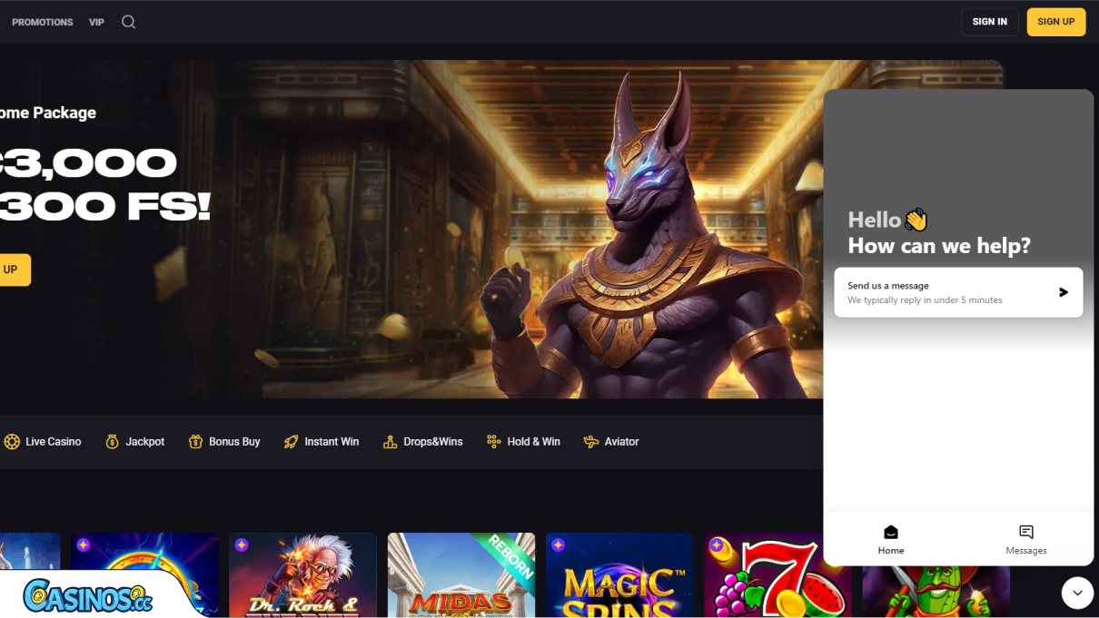 AmonBet Casino Support