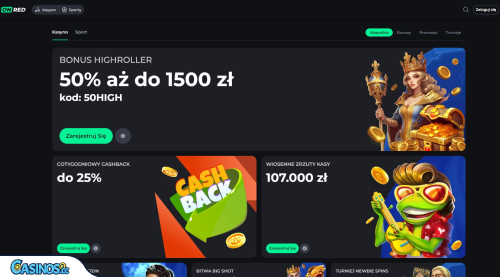 BetOnRed Casino Bonusy