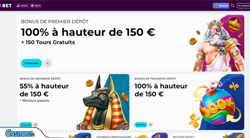 Bonus et promotions de BDMBet Casino