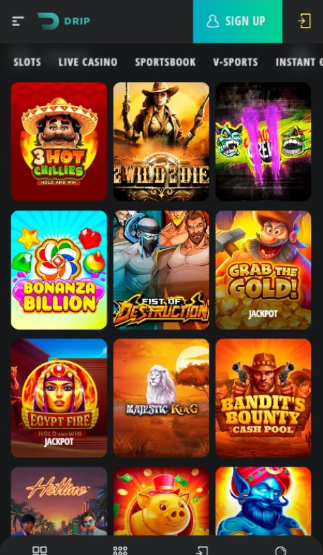 Drip Casino Games