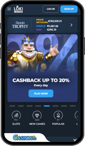 Loki Casino Mobile App