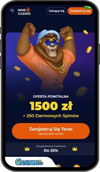 Nine Kasyno mobilna aplikacja
