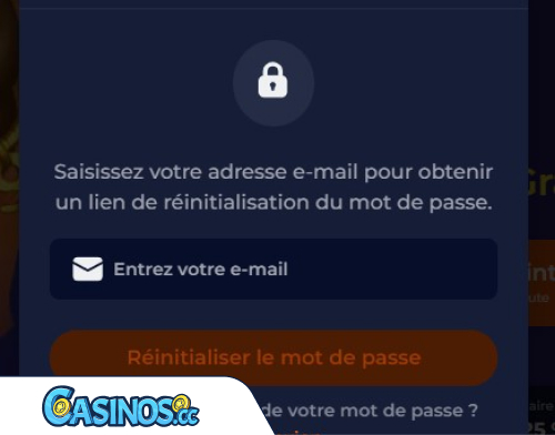 Problème de connexion au Nine Casino