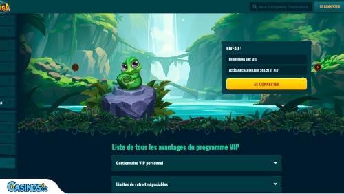 Programme VIP de Spinanga Casino