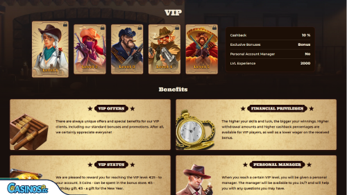 Smokace Casino Vip Program