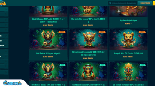 Spinanga Casino Bónuszok