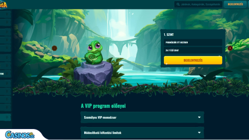 Spinanga Casino VIP-szint