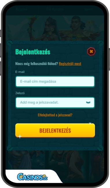 Spinanga Casino bejelentkezés