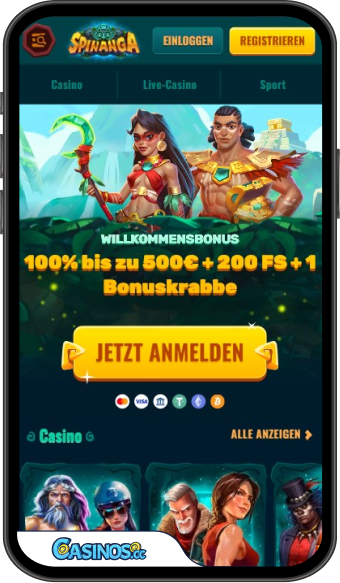 Spinanga Mobiles Casino
