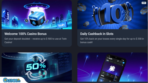 Twin Casino Bonuses